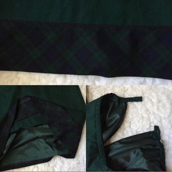 Pendleton 100% Wool Teacup A-Line Flared Midi Skirt Petite 0P 2P 4P XSP SP - Picture 2 of 8